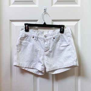 Madewell White Jean Shorts Size 27